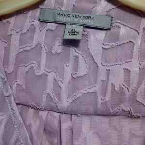 Marc New York Lilac Patterned Top